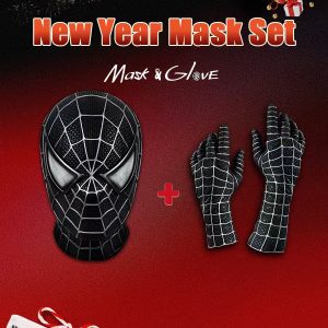 New Year Mask Set: OG Black Mask & Gloves – joyydesign