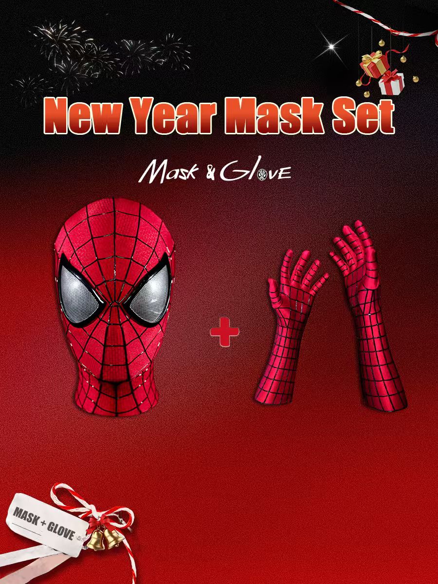 New Year Mask Set: V5 Mask & Gloves – joyydesign - Image 3