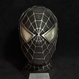 Sam Raimi Spidey3 venom mask (Adults) with Face shell & 3D Rubber Web, Wearable Movie Prop Replica